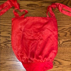 Red Bodysuit